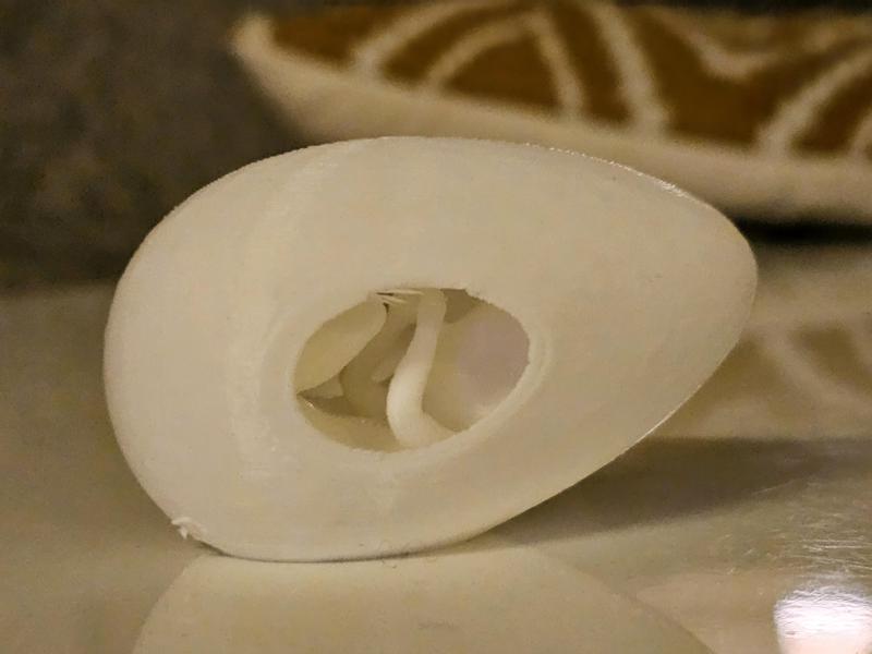 Easter egg with surprise "baby"