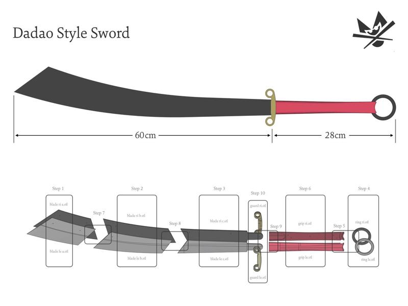 Dadao Style Sword