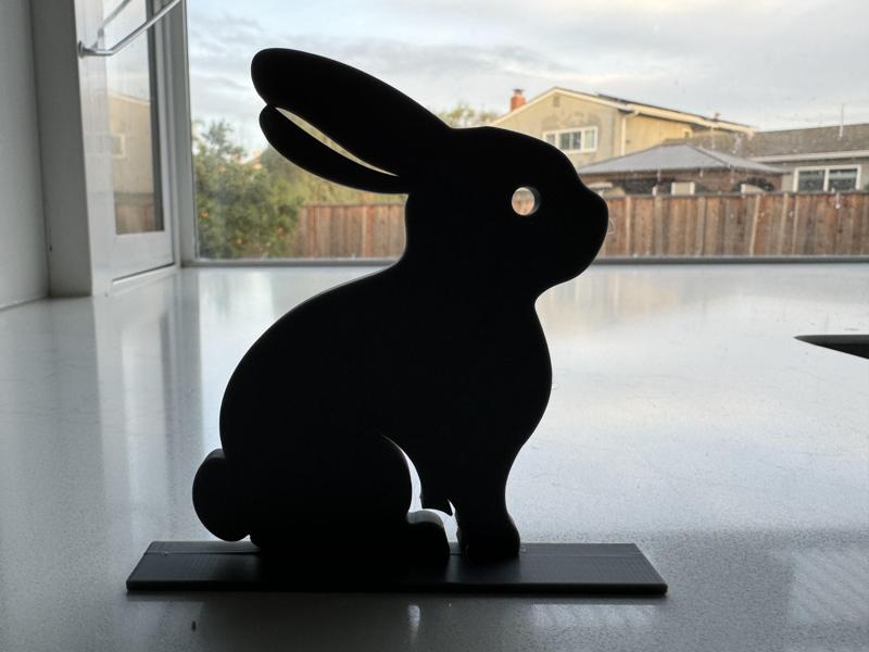 Simple 2D Bunny Model