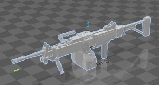 IWI Negev CSGO for Dummy13