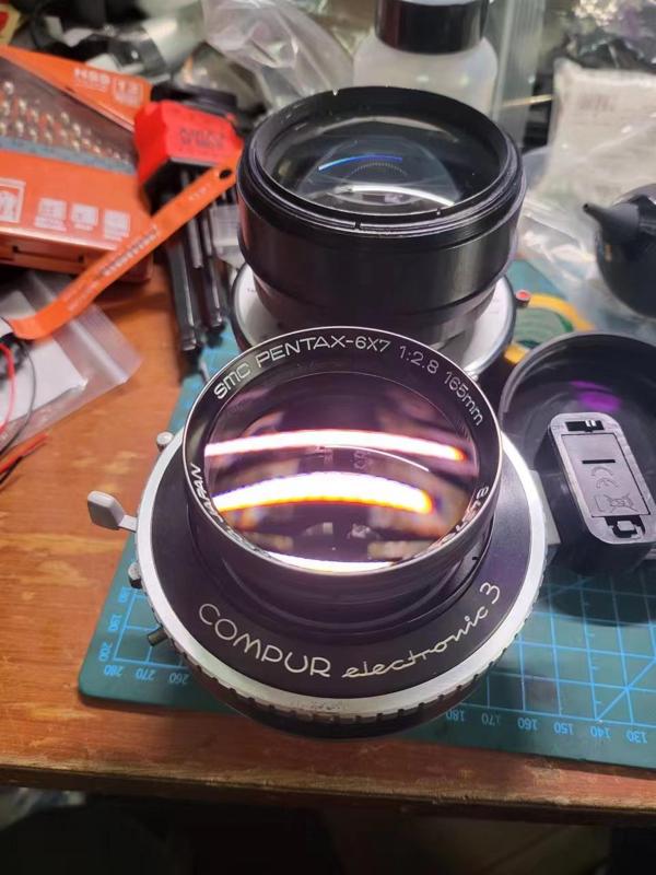 LR44 battery box for compur3 electronic shutter