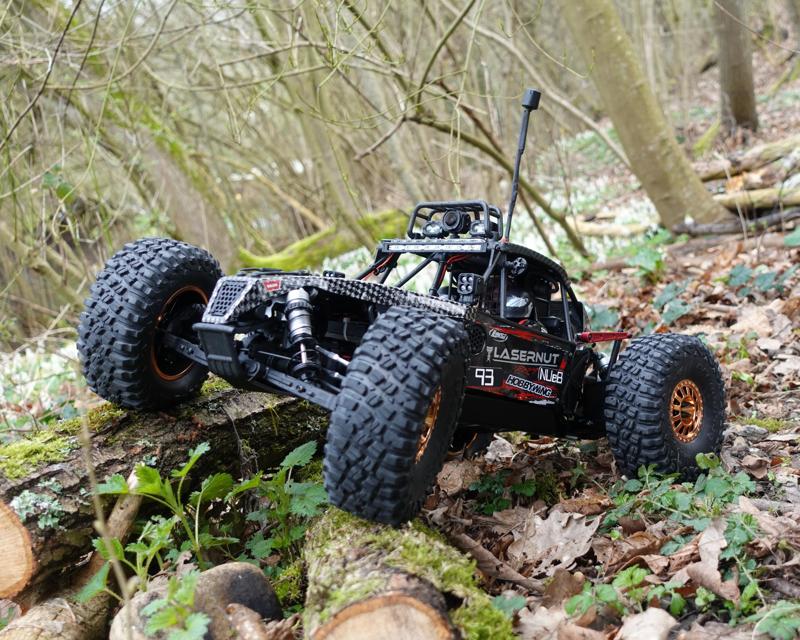 FPV mounting kit for DJI O3 on Losi Lasernut U4 RC model car