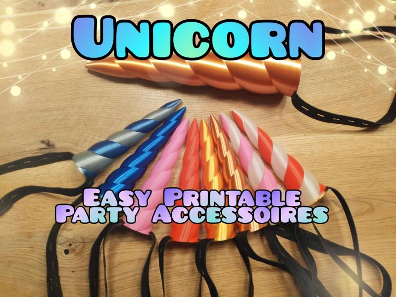 Unicorn Horn for Elastic Band/ Hair Band