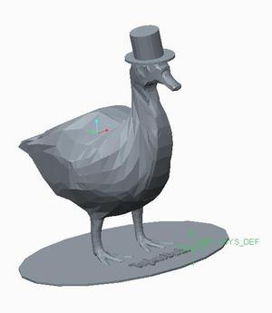tophat duck