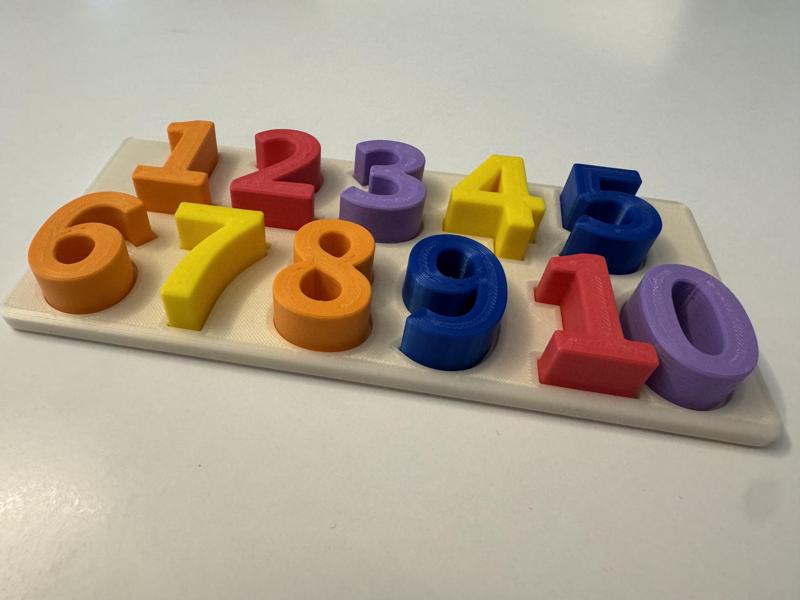 Kids puzzle - Zahlenpuzzle