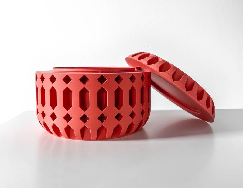 The Rouvo Storage Container | Desk Organizer and Misc Holder | Modern Office and Home Decor