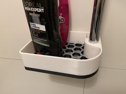 LOOSE FIT - Shower rail shampoo basket 22m - loose fit remix