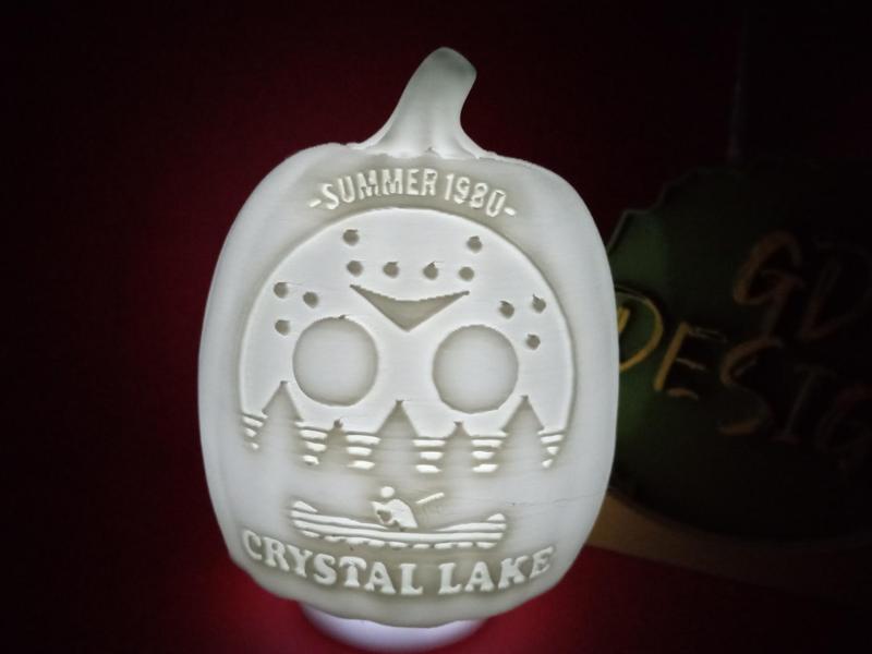 Jason Voorhees Friday the 13th Ver 1 Halloween Pumpkin Lights