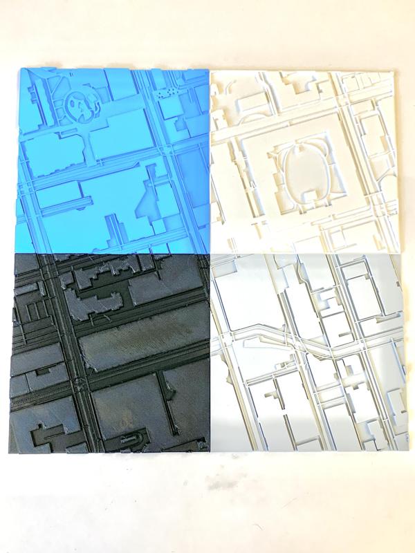 Toronto Dundas+Church Tactile Map