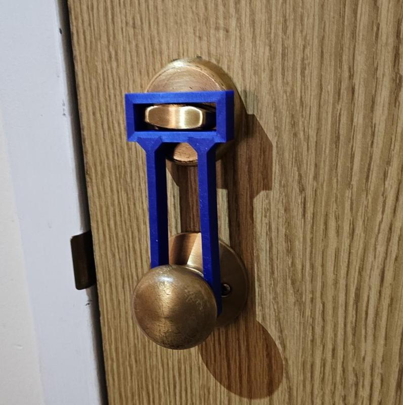 Simple Deadbolt Securing Device