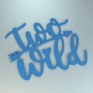 Two Wild - Birthday Decoration V1