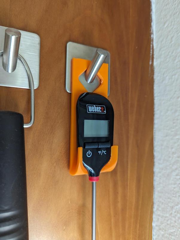 Hook adapter for Weber Instant Thermometer