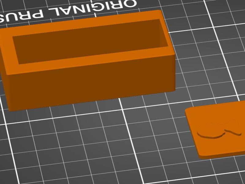 box for tools and stuff with shapes