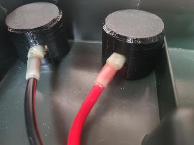 Protective cover for DC Binding Posts