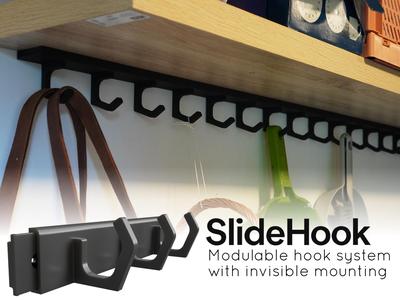 Expandable Modular Wall Hook System