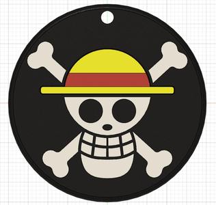 Mugiwara no Luffy Keyring