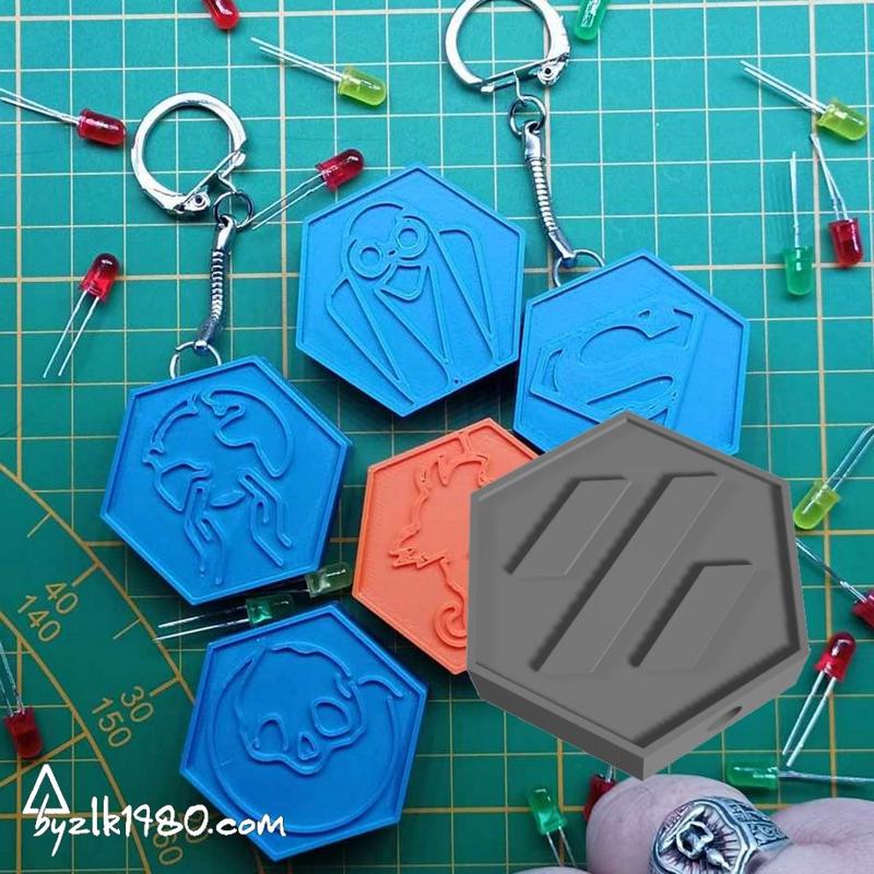 luminous keychain  model 7