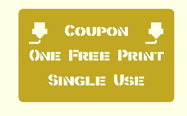 OpenSCAD Customizable Plaque/Coupon