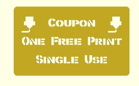 OpenSCAD Customizable Plaque/Coupon