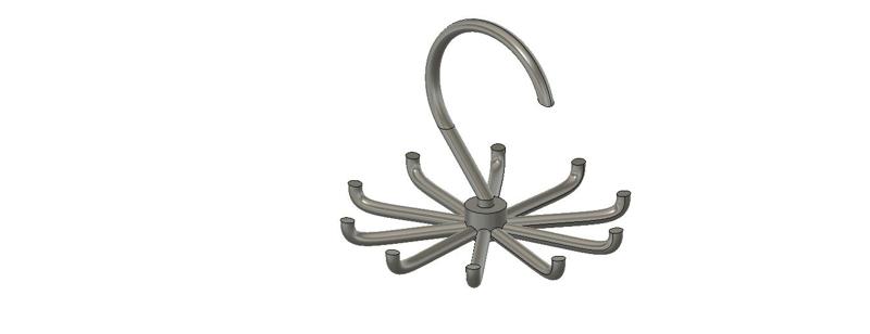 Tie holder- corbatero para closet