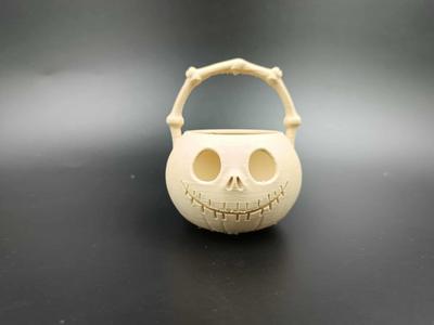 Jack Skellington Pumpkin Basket - Halloween Town