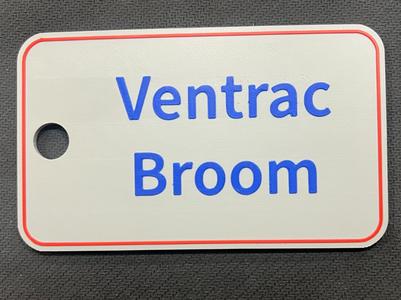 Ventrac Broom Belt Tag