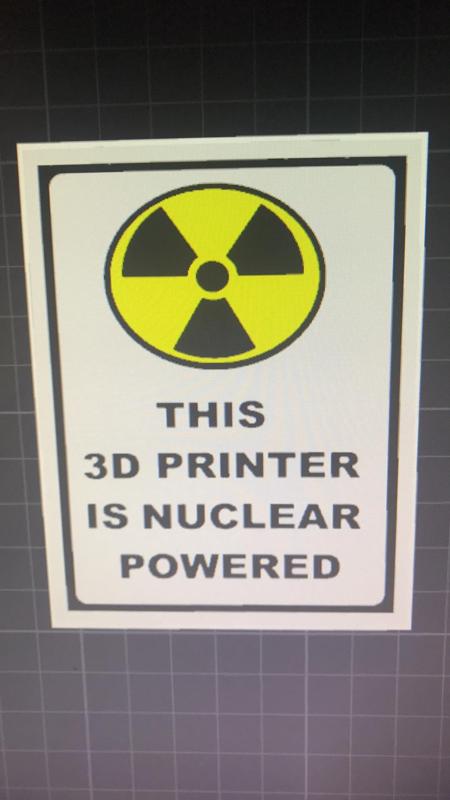 THIS 3D PRINTER IS NUCLEAR POWERED