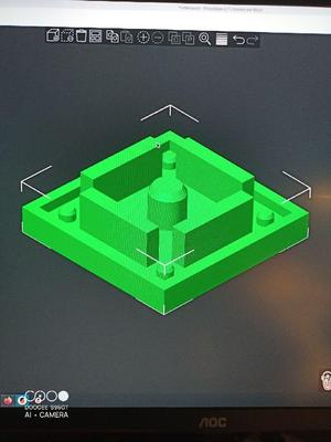 Endkappe / Fuß für Aluprofil B 30x30