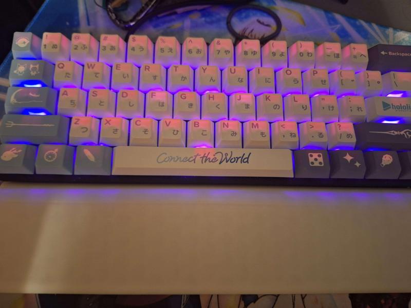 60% Keyboard Wrist Rest with Bumpon Support