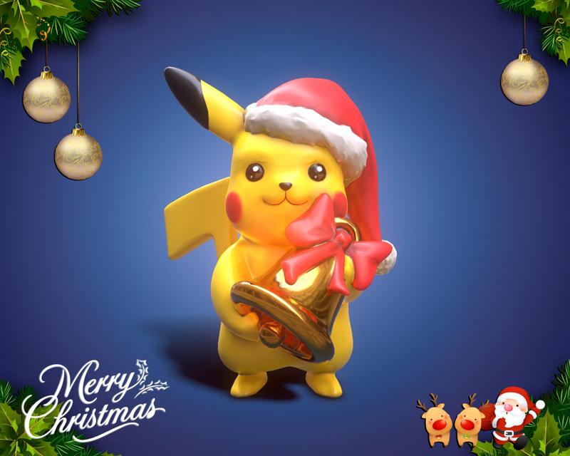 PIKACHU_01_ CHRISTMAS 
