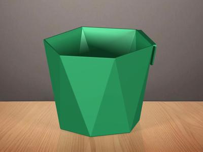 Hexagon flower pot