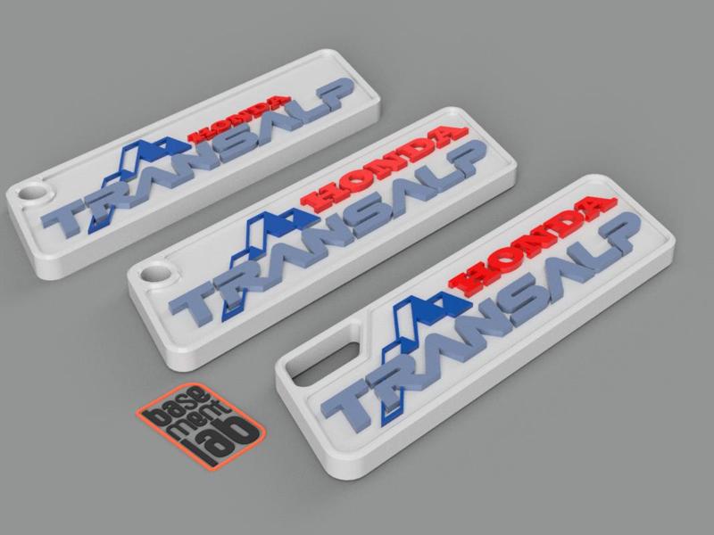 Honda TransAlp Keychain
