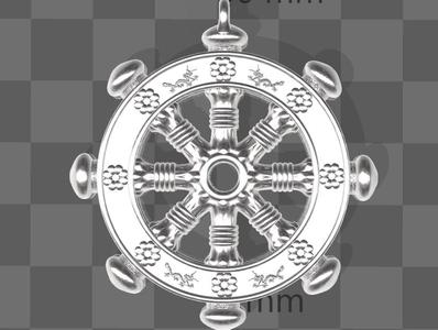 wheel bhudddist symbol