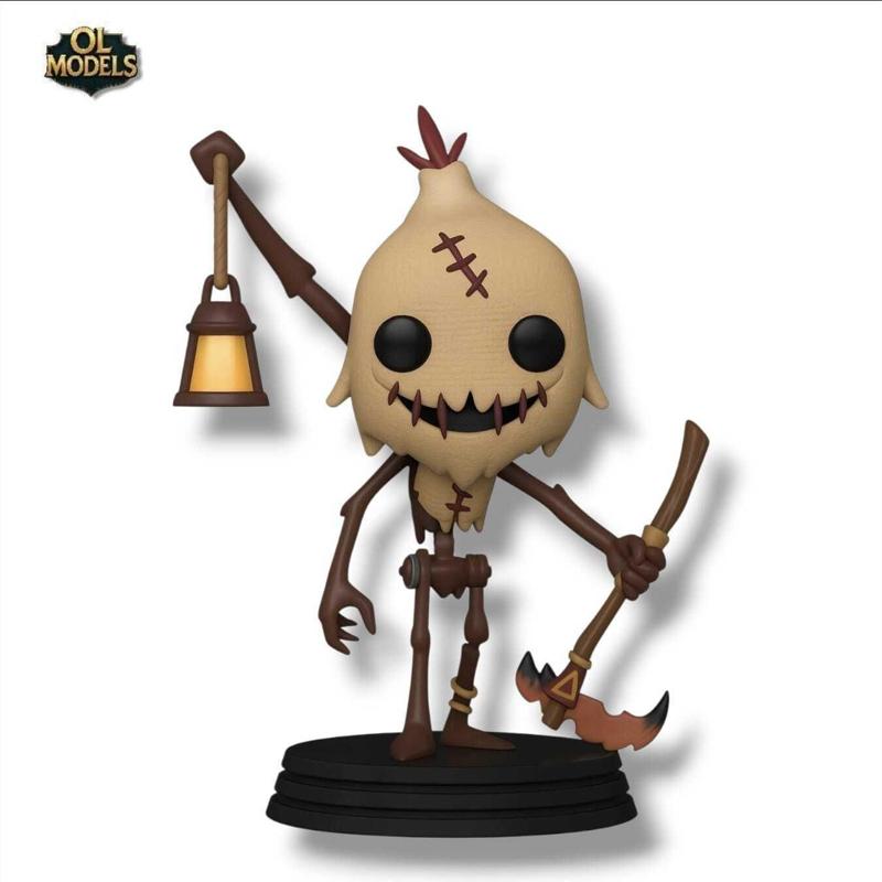 Fiddlesticks Chibi Figure League of Legends 3D Model