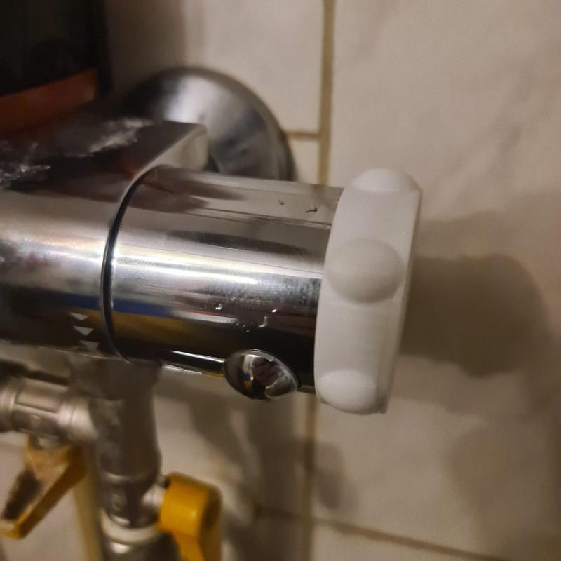 Duschknopf - Shower knob extension for shower faucet Ideal Standard Brause-Thermostat THERM 50 A4532AA