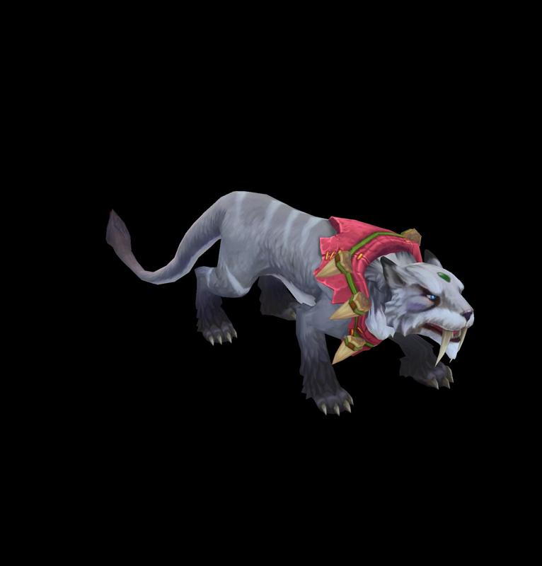 Snow Bunny Nidalee League of Legends 3D print model