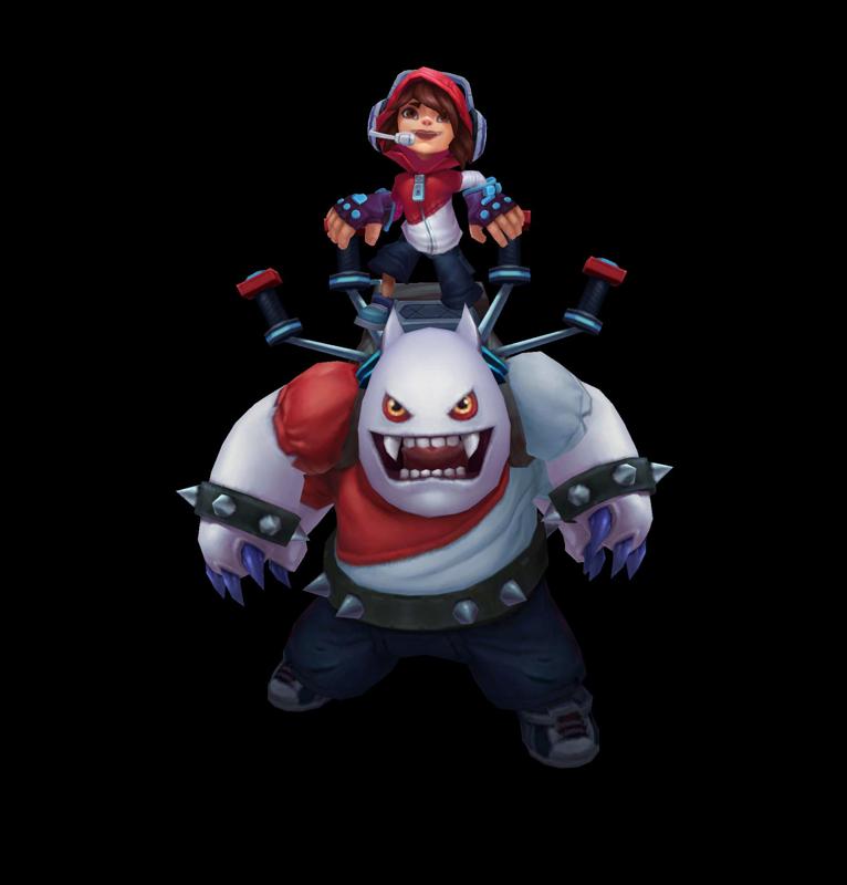 TPA Nunu & Willump League of Legends 3D print model