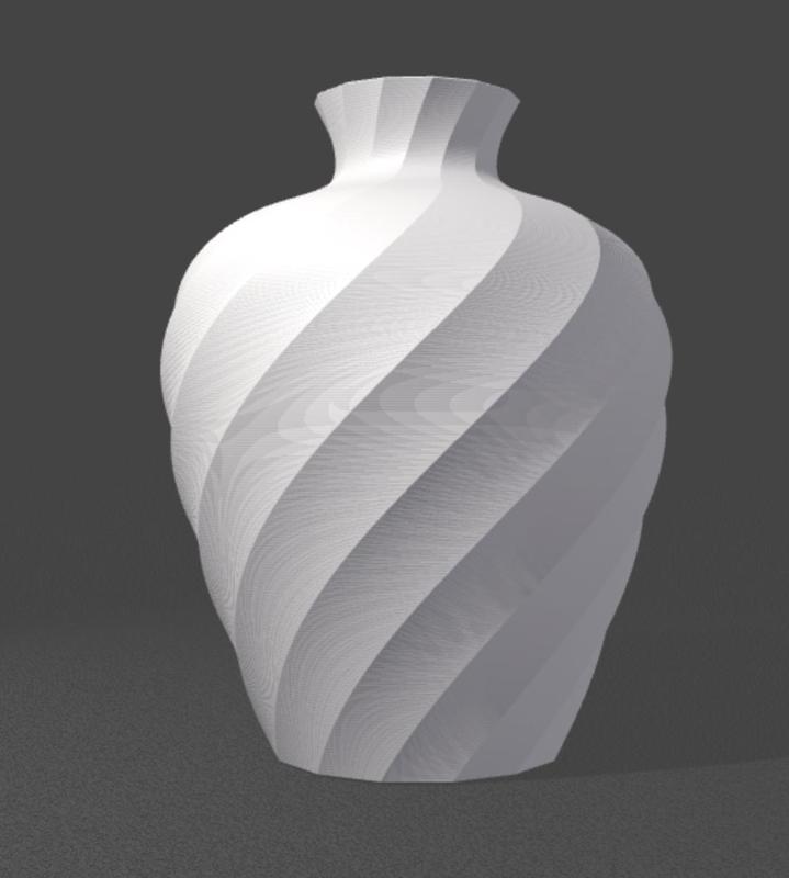 Swirl  Urn