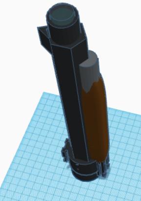 Nerf Lever-Action Rifle Barrel