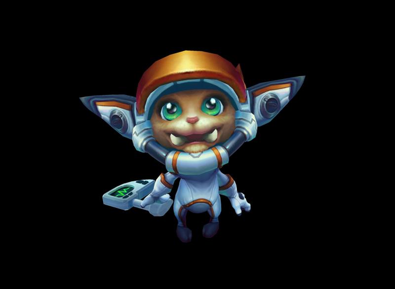 Astronaut Gnar League of Legends 3D print model