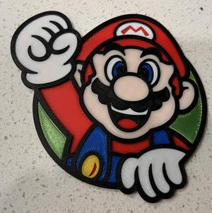 Mario 2D Wall Art