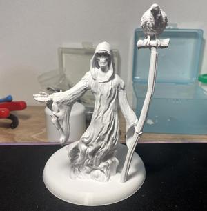 Grim Reaper with raven