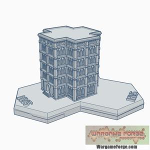 Gothic Building 56 Hex Map Scale HMSG056