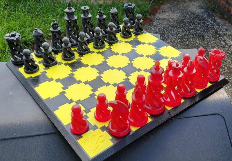 Dovetail Chess Board