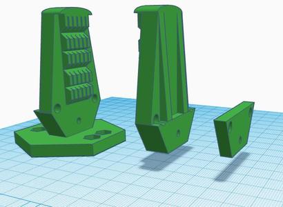 The Bro'hand Modular 3rd Hand - Small Vice Attachment