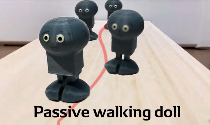 Passive walking doll - Teku-Teku  kun