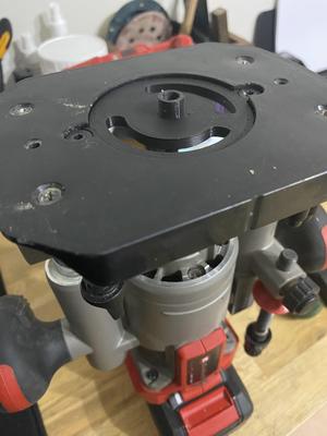 Einhell TP-RO Li BL copy ring for 6 mm router bit