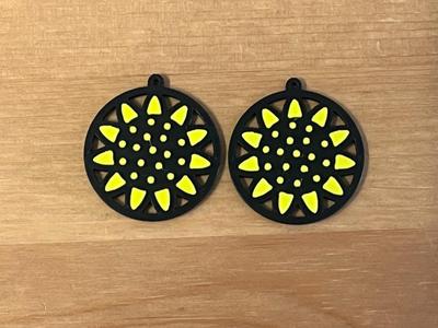 flower earrings