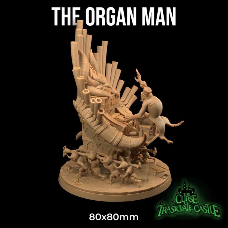 The Organ Man | PRESUPPORTED | The Curse of Traskvale Castle