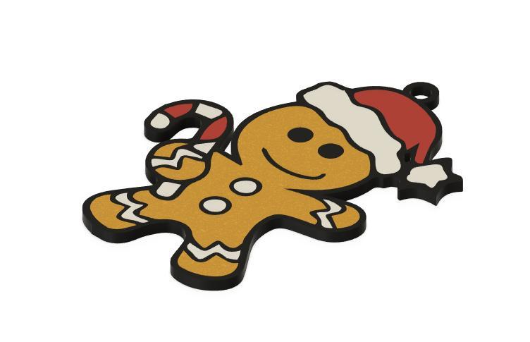 Christmas: Gingerbread Man I Tree Decor